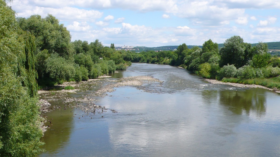Proudné mělčiny v Berounce pod Radotínem. Splavněním řeky by zmizely. Foto Tomáš Just
