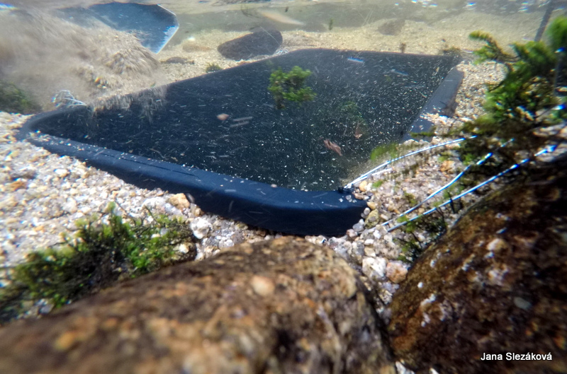  Lapač sedimentu. Foto Jana Slezáková